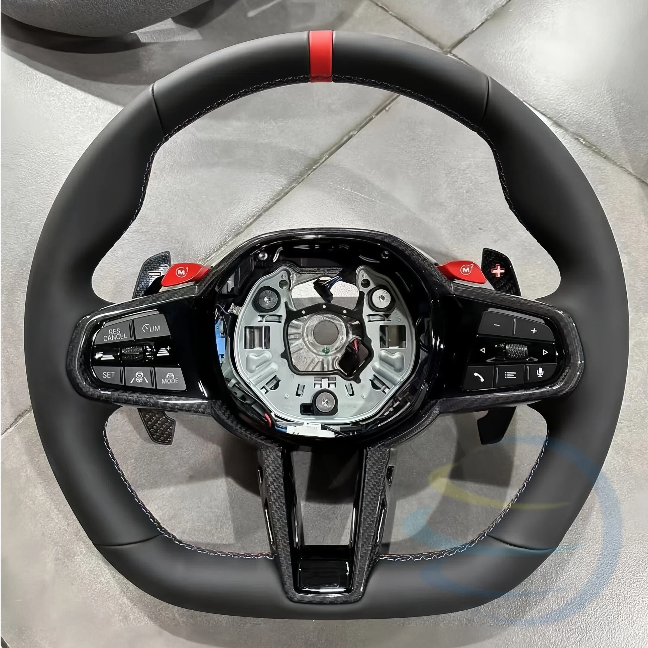 Pelle piena + Indicatore centrale rosso