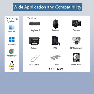 Conmutador USB 3,0 de 10 puertos, 5Gbps, velocidad de datos, 12V4A, adaptador de corriente, interruptores individuales de encendido/apagado, disponibilidad en stock, USB de alta velocidad