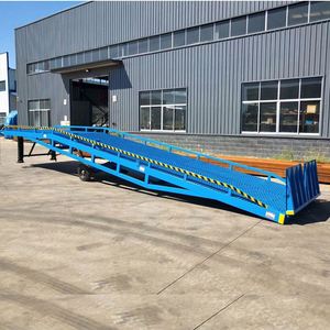 6t 8T 10t Carga hidráulica móvil Almacén Pit Set Muelle Nivelador Patio Rampa - Product Image 3