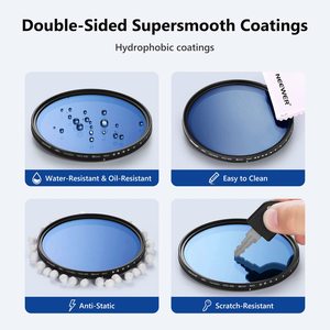 NEEWER <strong>58mm</strong> MRC Variable ND <strong>Filter</strong> ND2-ND400 Adjustable Variable Neutral Density ND <strong>Filter</strong> - Product Image 6