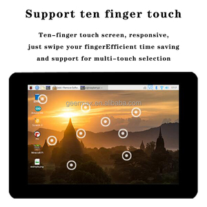 7 Zoll Raspberry Pi LCD-Display 7 "Kapazitiver Multi-Touch-Touchscreen 800x480 Unterstützung Zehn-Finger-Touch-Himbeer-Pi-Zubehör - Product Image 3
