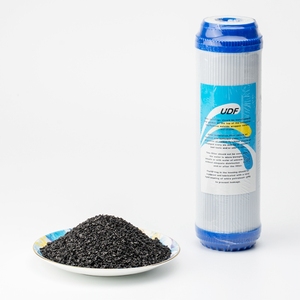 Cheap Universal Replacement 350g Wood Fruit Shell <strong>UDF</strong> <strong>Filter</strong> Cartridges <strong>GAC</strong> Granular Activated Carbon Water <strong>Filter</strong> Cartridge - Product Image 3