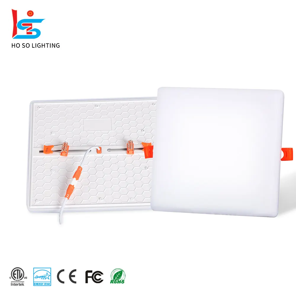 Wholesale recessed suspending square round flat led panel lighting 50 000 hours working time