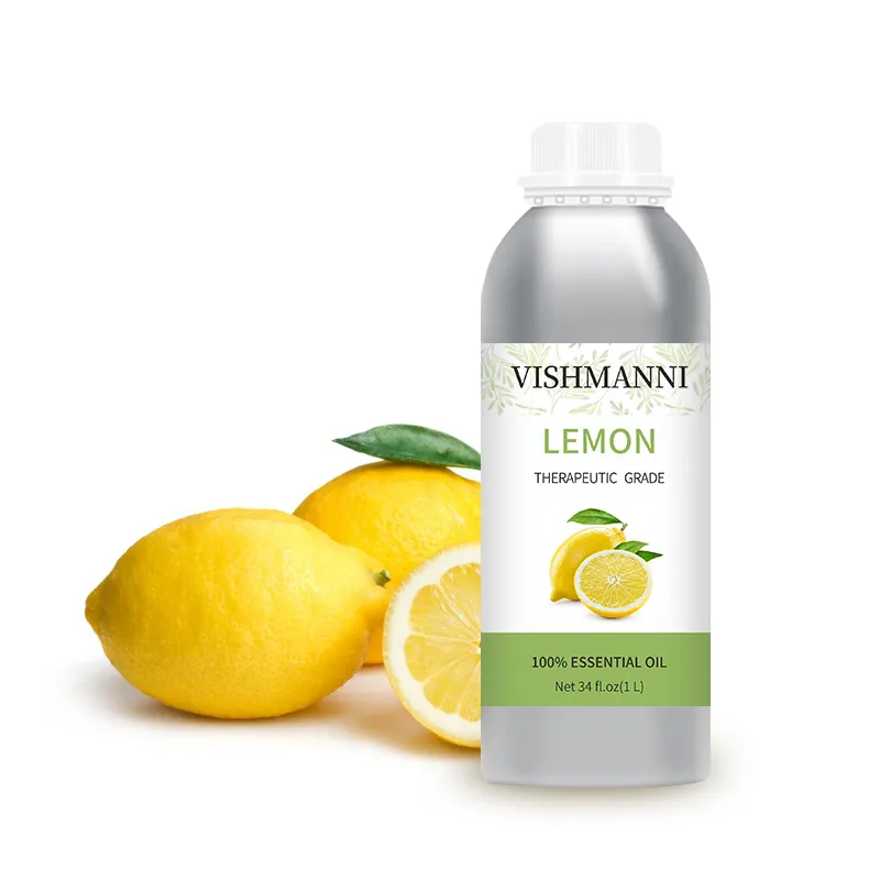 Aceite esencial de limón a granel, aceite esencial para SPA, perfume blanqueador, fragancia, aceite de cáscara de limón