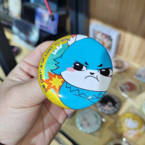 Comic-conバッジ格安長方形ブラババッジカスタマイズ - Product Image 5