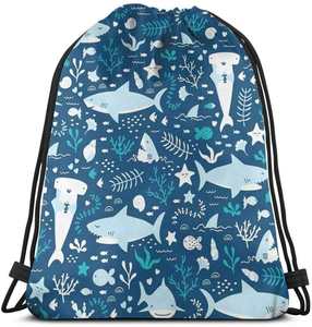 Gelory Hot Sale Design <strong>Custom</strong> Sheer Drawstring Bags All Over Print <strong>Elastic</strong> <strong>String</strong> Backpack Small Cloth Bag Drawstring - Product Image 4
