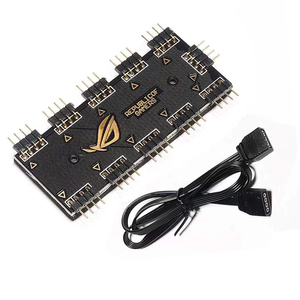 Motherboard RGB Hub 1 <strong>Control</strong> 10 Splitter AURA Shenguang Sync RGB Fan Lighting <strong>Control</strong> <strong>Computer</strong> Accessories - Product Image 1