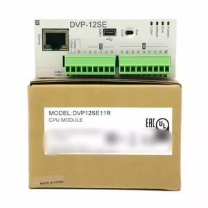 Módulo de E/S digital DVP12SE11R, 8 entradas/4 salidas de relé, expansión de PLC compacto para automatización industrial