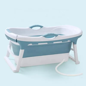 Çok fonksiyonlu katlanabilir oturma ve yalan küvet yetişkin plastik küvet ile ergonomik tasarım - Product Image 5