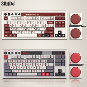 Wholesale CN 8BitDo Retro Mechanical <strong>Keyboard</strong> BT Wired Tablet PC Android Office Universal Gaming <strong>Keyboard</strong> - Product Image 5