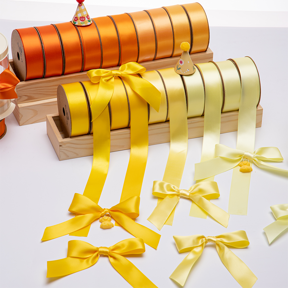 Yellow ribbon bow