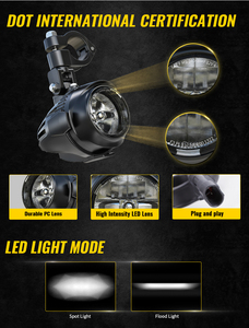 オートバイフォグライトアクセサリー補助ドライビングライトBMW F800 GS F850 GS R1200用 - Product Image 2