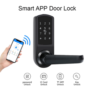 APP-Tastatur codes chl üssel mit mehreren Eingängen RDID-Kartens ysteme Smart Home-Geräte Smart Door Lock Keyless Deadbolt Lock - Product Image 3