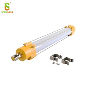 IP66ไฟ LED เชิงเส้นป้องกันการระเบิดพร้อมแบตเตอรี่ฉุกเฉินสำหรับ Zone 2 ATEX Marking EX EX 3G อดีต EC T5 T6 GC - Product Image 2