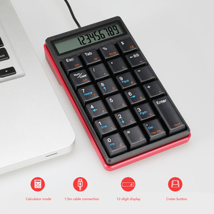Wired Digital <strong>Keyboard</strong> Cashier Office Accounting Work with Screen Calculator <strong>Function</strong> <strong>Computer</strong> Digital <strong>Keyboard</strong> - Product Image 6