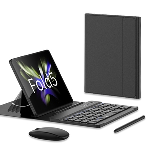 Para Samsung Galaxy Z Fold5 GKK Ajuste de engranaje Teclado inalámbrico + Lápiz + Ratón + Juego de estuches - Product Image 2