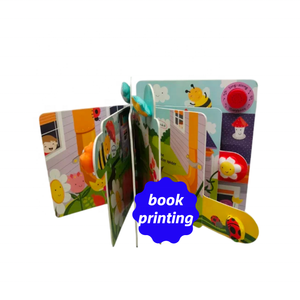 Mukavva çocuk kitapları baskı hızlı baskı çocuklar sunta etkinlik kitabı baskı özel Pop Up uzay 3D Flap resimli kitap - Product Image 1