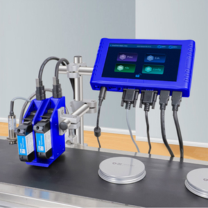 Automatischer industrieller Datumscode-Drucker Online-Inkjet-Codier maschine Datums drucker Verfalls datum Chargen codier maschine - Product Image 2