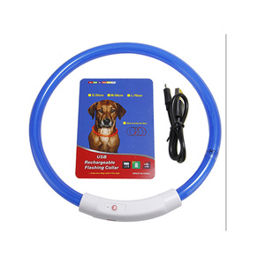 <span class=keywords><strong>Collar</strong></span> de perro con luz LED, <span class=keywords><strong>Collar</strong></span> para mascotas que brilla en la oscuridad, <span class=keywords><strong>Collar</strong></span> reflectante de lujo para cachorros, perros pequeños y grandes - Product Image 2