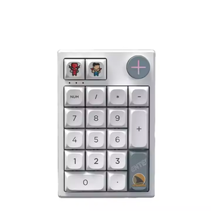 Teclados mecánicos numéricos inalámbricos Darmoshark K3 PRO BT, 19 teclas, intercambio en caliente, programación personalizada, teclado numérico RGB, teclados para juegos