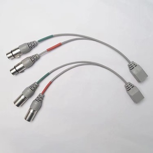 Kaliteli 8 inç çift xlr 3pin erkek tak rj45 adaptör jak kablosu - Product Image 5