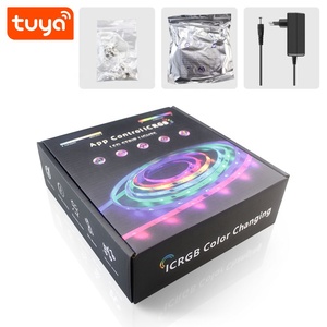 2024 Promotion Price Tuya IR/WiFi Control Magic Color 5M RGB-IC <strong>LED</strong> Strip Light Kit PST-RGBIC05M - Product Image 6
