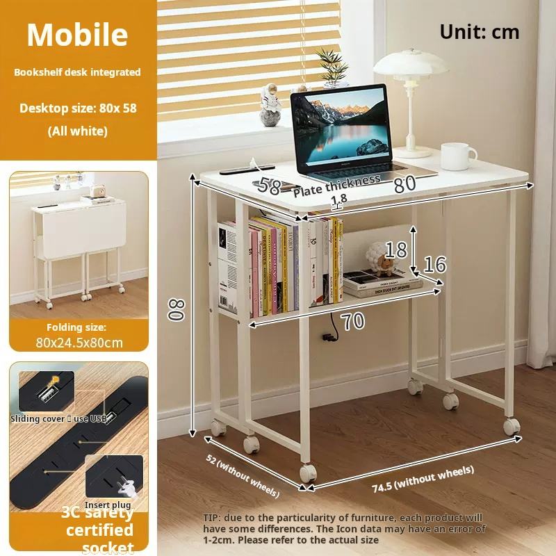 80cm con ruedas, BLANCO + blanco