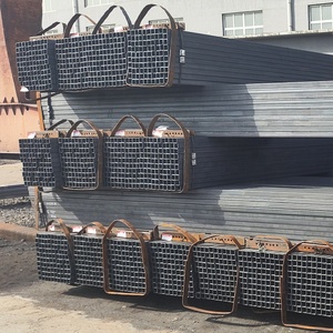 Baixo aço carbono tubo tamanho 250 <span class=keywords><strong>mm</strong></span> preto quadrado retangular oco ferro tubos preço por metro