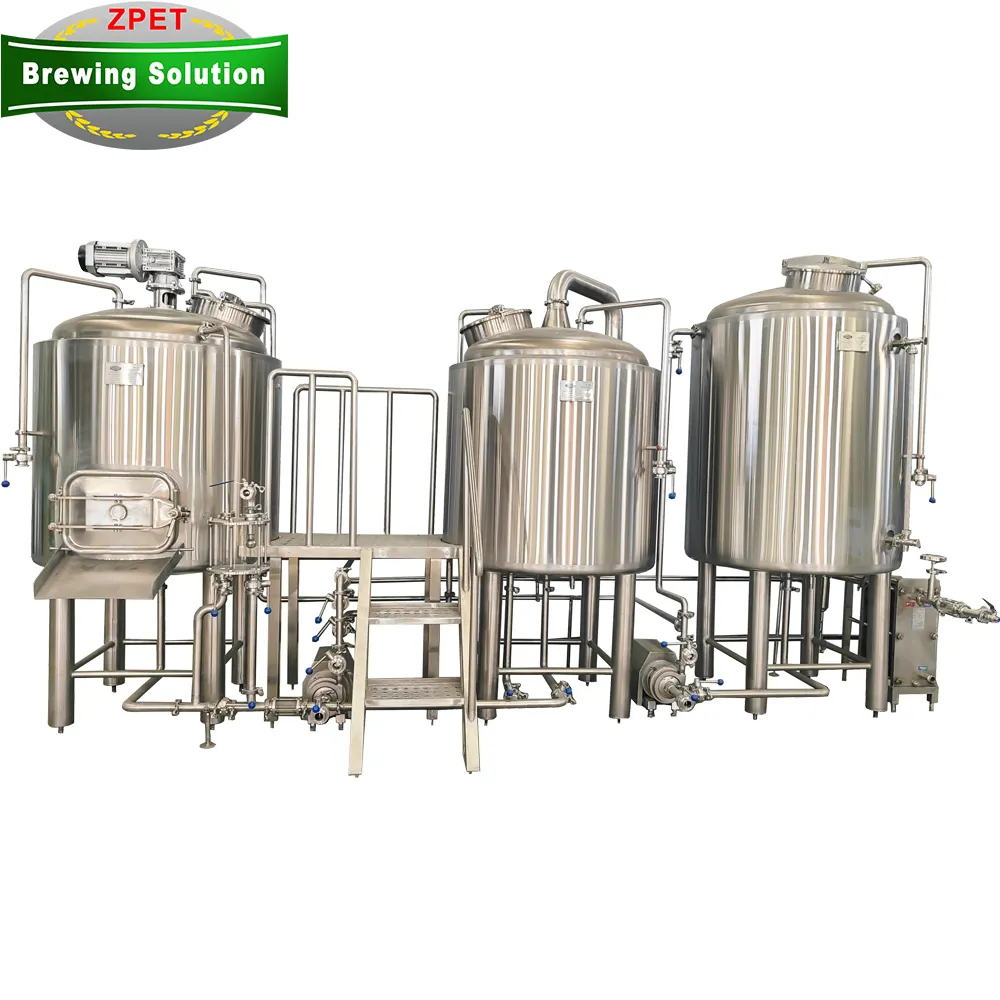 La produzione di birra attrezzature/birra produttore/200L 2HL 2bbl di birra linea di produzione/chiavi in mano fabbrica di birra progetto prezzo