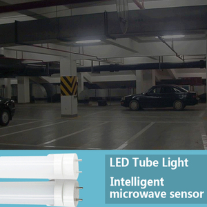 <strong>T8</strong> <strong>LED</strong> Tube Lights 4Ft With Microwave Radar Motion Sensor Garage Emergency Lighting CRI90 <strong>Daylight</strong> 6000K Tube Lamp