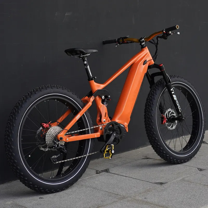 2022 nouveau vélo électrique de montagne avec gros pneus, Bafang 48v 1000w hybride e-bike pas cher, enduro Dirt e, vélo vtt pour adultes