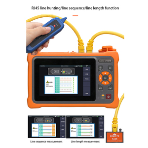 Mini OTDR 12-in-1 NK4000 Active Fiber Live <strong>Test</strong> Fiber Optical Time <strong>Domain</strong> Reflector with VFL OPM Breakpoint <strong>Test</strong> Fiber Tester - Product Image 5
