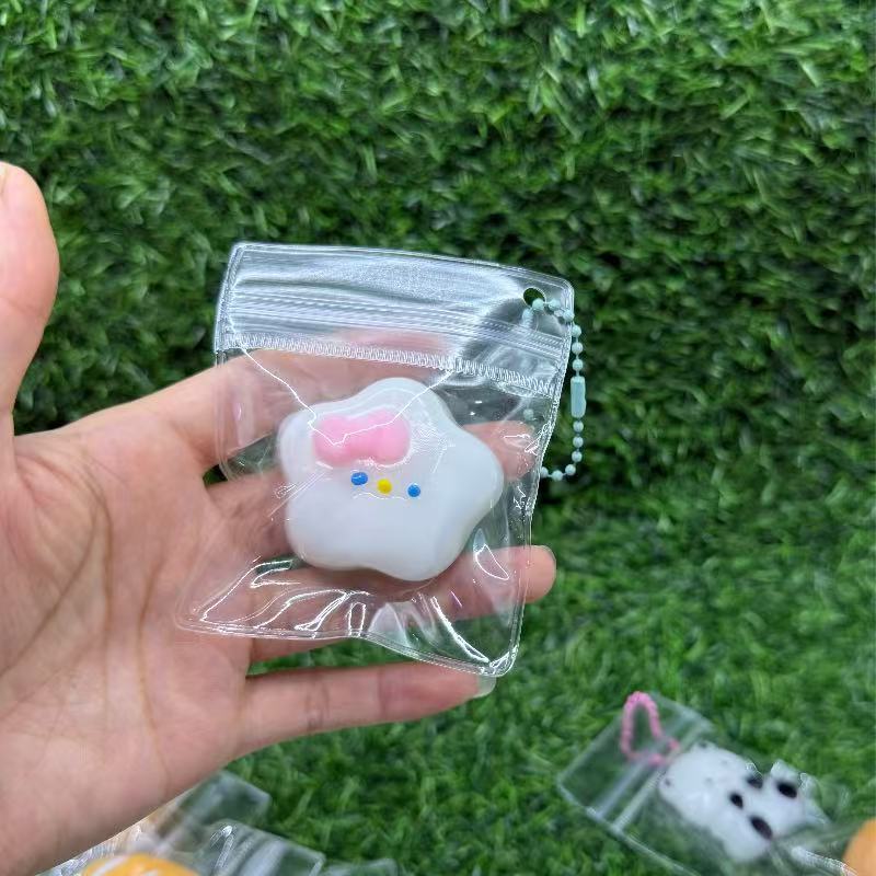 Mud-colored kt pentagram-separate pvc bag