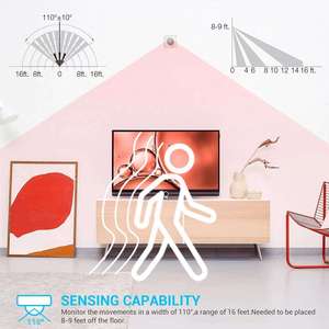 WiFi <strong>PIR</strong> <strong>Motion</strong> <strong>Sensor</strong> Human Body Infrared Security Alarm System Detector Home Smart Wifi Wireless Home Automation Light - Product Image 3