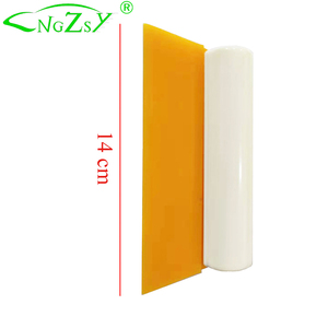 14cm Mini Turbo giống cây chổi cửa sổ phim Công cụ ống cao su giống cây chổi nước lưỡi Decal bọc Applicator 5.5 "xe nhà Tint B27 - Product Image 5