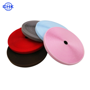 Cinta de gancho y bucle de poliéster Punto redondo Gancho y cierre de bucle Cinta de color Cinta de nailon para correas de reloj Elástico 1 pulg. x 4 pulg. - Product Image 4