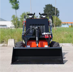 Ce/Kubota động cơ nhỏ loader/Skid chỉ đạo Bộ nạp với Kawasaki bơm ngắn quay bán kính 0. 2m3 xô Công suất bánh xích loader - Product Image 5