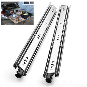 Sneida gấp thanh trượt kênh tải 125kg với kích thước 53mm, khóa & đẩy chức năng, hoàn hảo cho ngăn kéo nhỏ gọn/đơn vị lưu trữ - Product Image 1