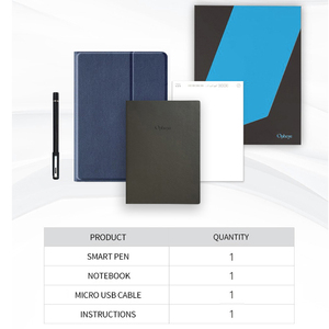 A5 Note di sincronizzazione libro copertina morbida più grande per la sincronizzazione della grafia Notebook Set stampa regalo in pelle blu quaderno - Product Image 1