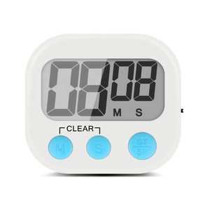 KH-TM001 Display a grande schermo alimentato a batteria cibo cucina elettronica conto alla rovescia magnetico LCD Mini simpatico Timer digitale da cucina - Product Image 1