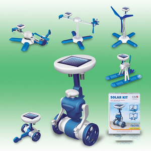 Lehoo giocattoli stelo 6 In 1 MOC educativo di programmazione Robot stelo 4 Set DIY KIT motore solare per i bambini - Product Image 2