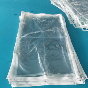 Stok Lot hazır 100% süper net Polyester vinil branda PVC kaplamalı levha dış mekan kullanımı için düz desen ceket - Product Image 2