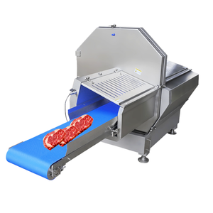 เครื่องตัดเนื้อกระดูกหมูเบคอนปลาเครื่องตัดมีดเคบับไก่อัตโนมัติ - Product Image 5