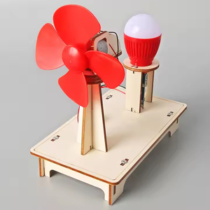 DIYハンドクランク発電機セットミュージカル特集子供科学工学教育玩具小型発明 - Product Image 4