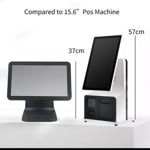 Bán buôn tất cả một máy tính để bàn nhà hàng 15.6 mini tự đặt hàng thanh toán Dịch Vụ Thanh Toán Máy kiosk màn hình cảm ứng máy ảnh SDK mặt - Product Image 3