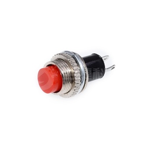 10MM kleiner Druckknopf schalter DS-314 nicht selbst hemmender Reset Nicht verriegeln der runder Druckknopf schalter Zwei Fuß Rot/Grün - Product Image 4