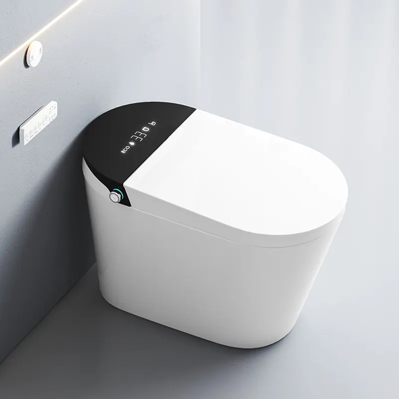 Nuovo Design bagno automatico Bidet elettrico un pezzo Wc ceramica intelligente Smart Toilet