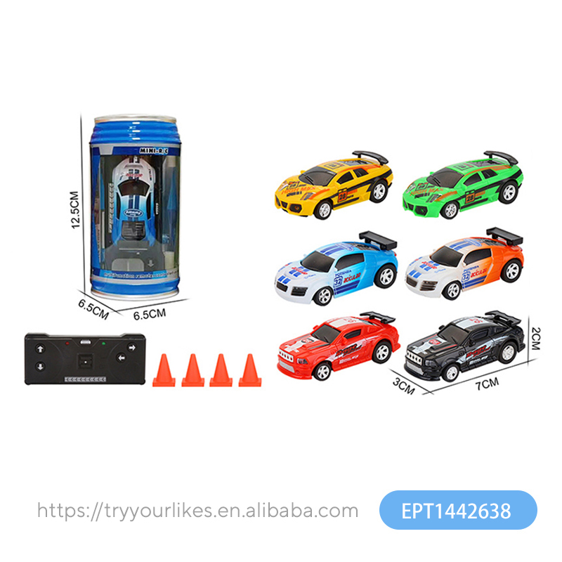 EPT1442638 - Mini RC Car a forma di lattina 2.4G con luci (48 pezzi/ctn)
