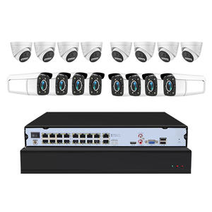 KORANG 4K 16CH POE IP kamera kolay kurulum Video güvenlik sistemi HD renkli gece görüş kamera ile 16 kanal NVR - Product Image 1