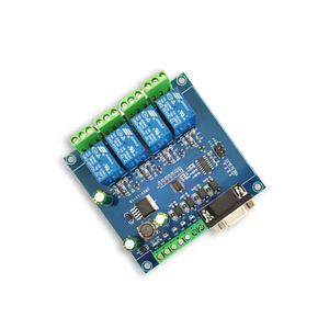Fuente de alimentación DC 7-24V Módulo de relé de cuatro canales RS232/TTL UART Soporte Modbus RTU Entrada de 4 vías Salida de 4 vías chipwelldone - Product Image 3